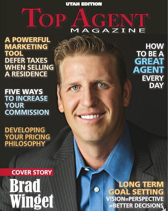 Top Magazine featuring Brad Winget on the cover