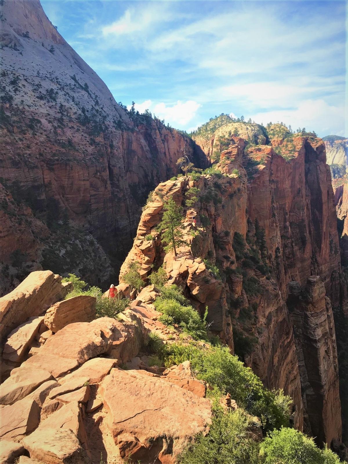 Hiking Angel's Landing at Zion National Park