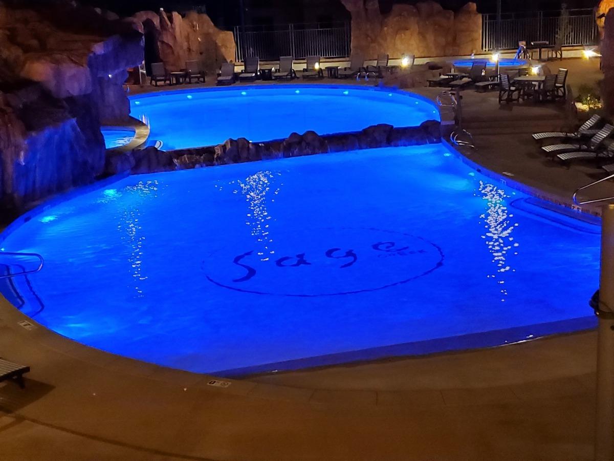 Sage Creek at Moab's luxury pool is near Canyonlands National Park.